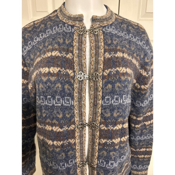 Newton Trading Company Wool Cardigan Sweater Size M - Picture 2 of 7